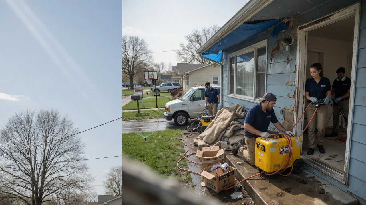 Basement Flood Cleanup in Vernon Center, MN near me